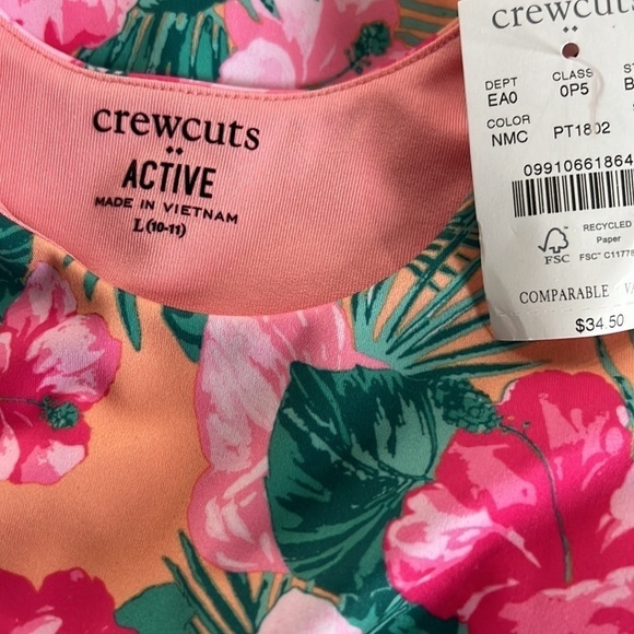 Crewcuts Girls' printed active tank top - Picture 4 of 5